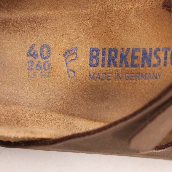 Birkenstock Florida 3-Strap Sandals Mocha Brown Women's US 9 EU 40 Soft Footbed - Picture 3 of 11